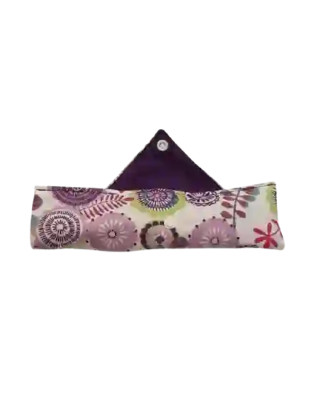 Purple Cutlery Roll-up Pouch