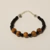 Bracelet Tiger Eye Magnetic with Security Chain